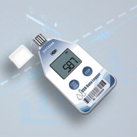 Single Use USB LCD Temperature and Humidity Data Logger – DHTZ08B